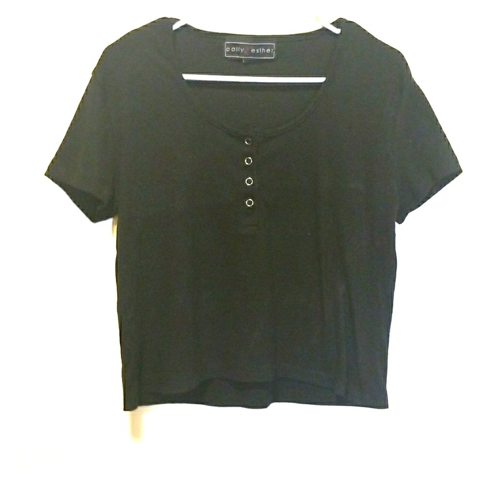 Black stretchy shirt